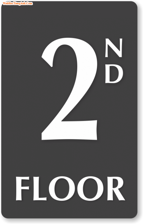 Floor - tầng (lầu)